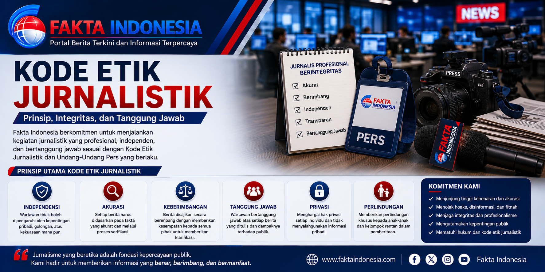 Kode Etik Jurnalistik Fakta Indonesia