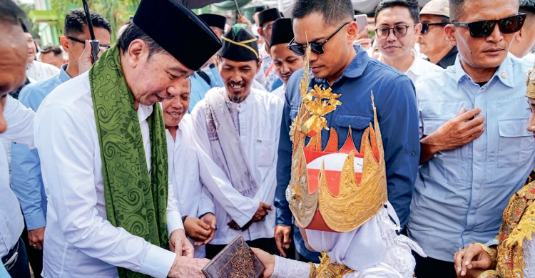 wong ndeso - ilustrasi berita Jokowi di Depan Santri: 'Saya Masih Seperti yang Dulu, Wong Ndeso'